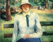 卡兹米尔 马列维奇 : Unemployed Girl